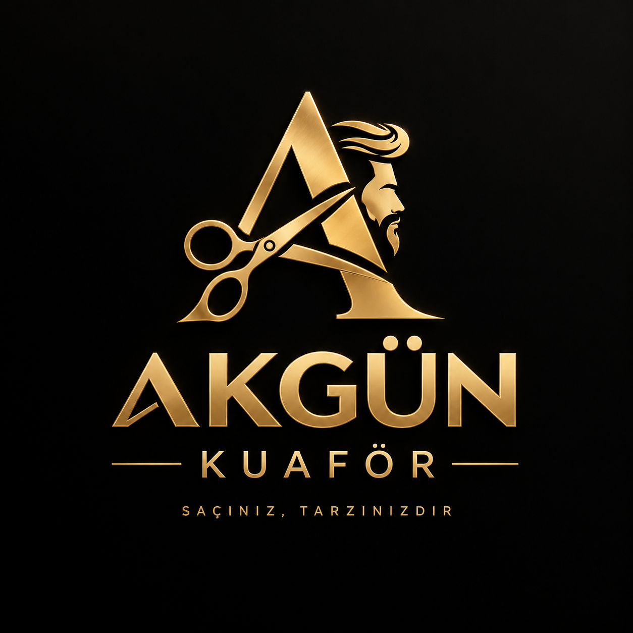 Akgün Kuaför logosu